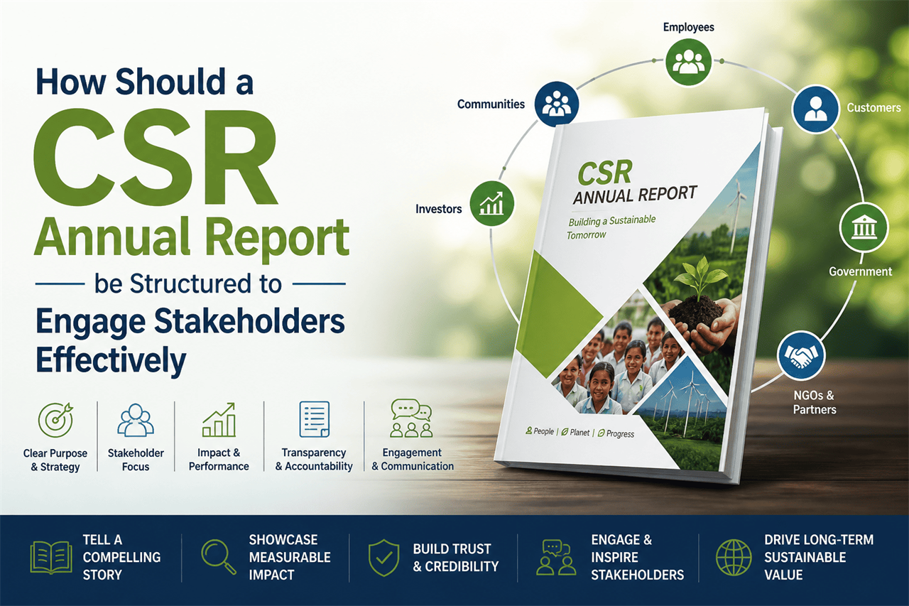How Should a CSR Annual Report be Structured to Engage Stakeholders Effectively
